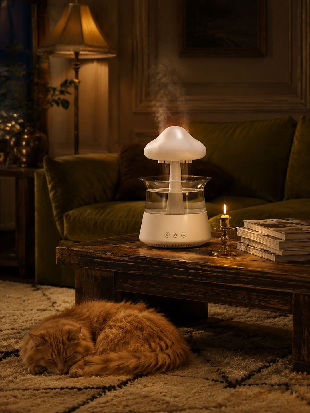 Cadeau original : humidificateur design champignon pour maison