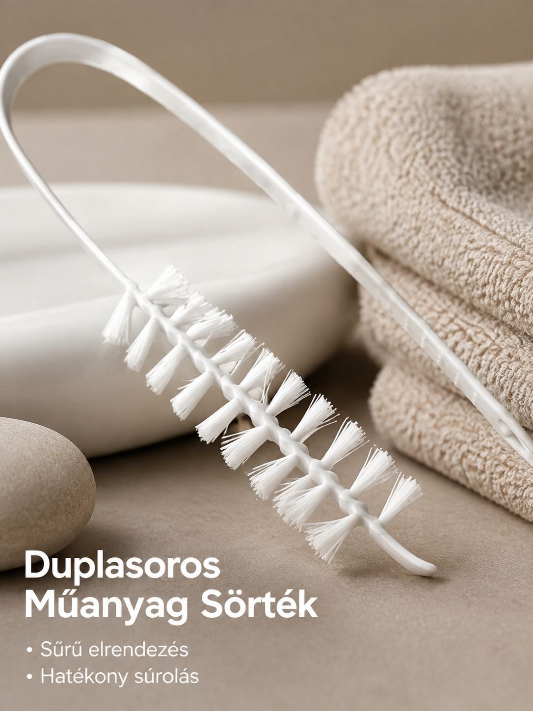Mosógép résekhez hosszabbított tisztítókefe