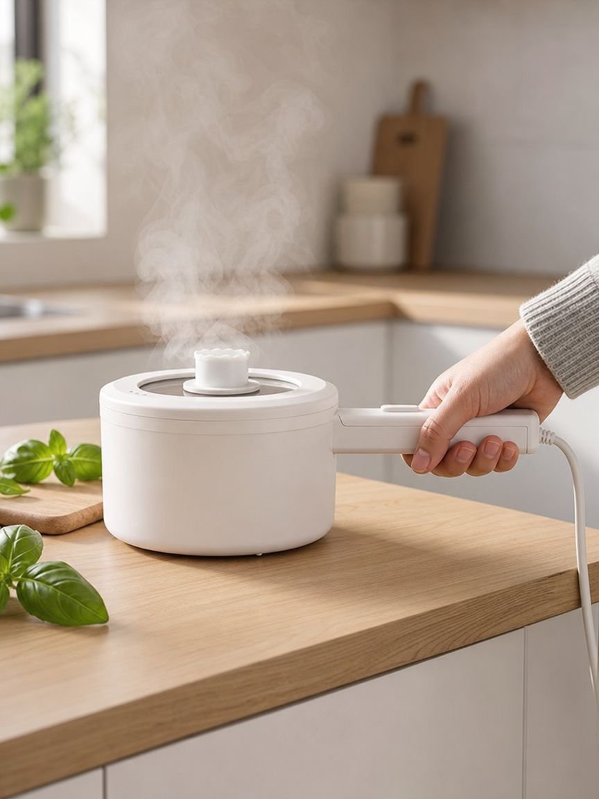 Leicht zu reinigender Elektrokocher