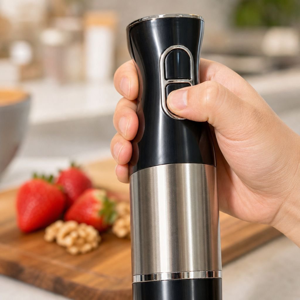 Procesador de alimentos multifuncional de mano, mini licuadora para jugos y purés de bebé