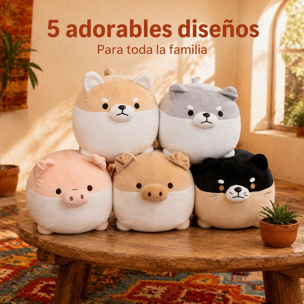 Almohada de peluche linda