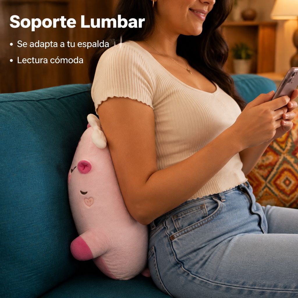 Muñeco de peluche multifuncional cojín