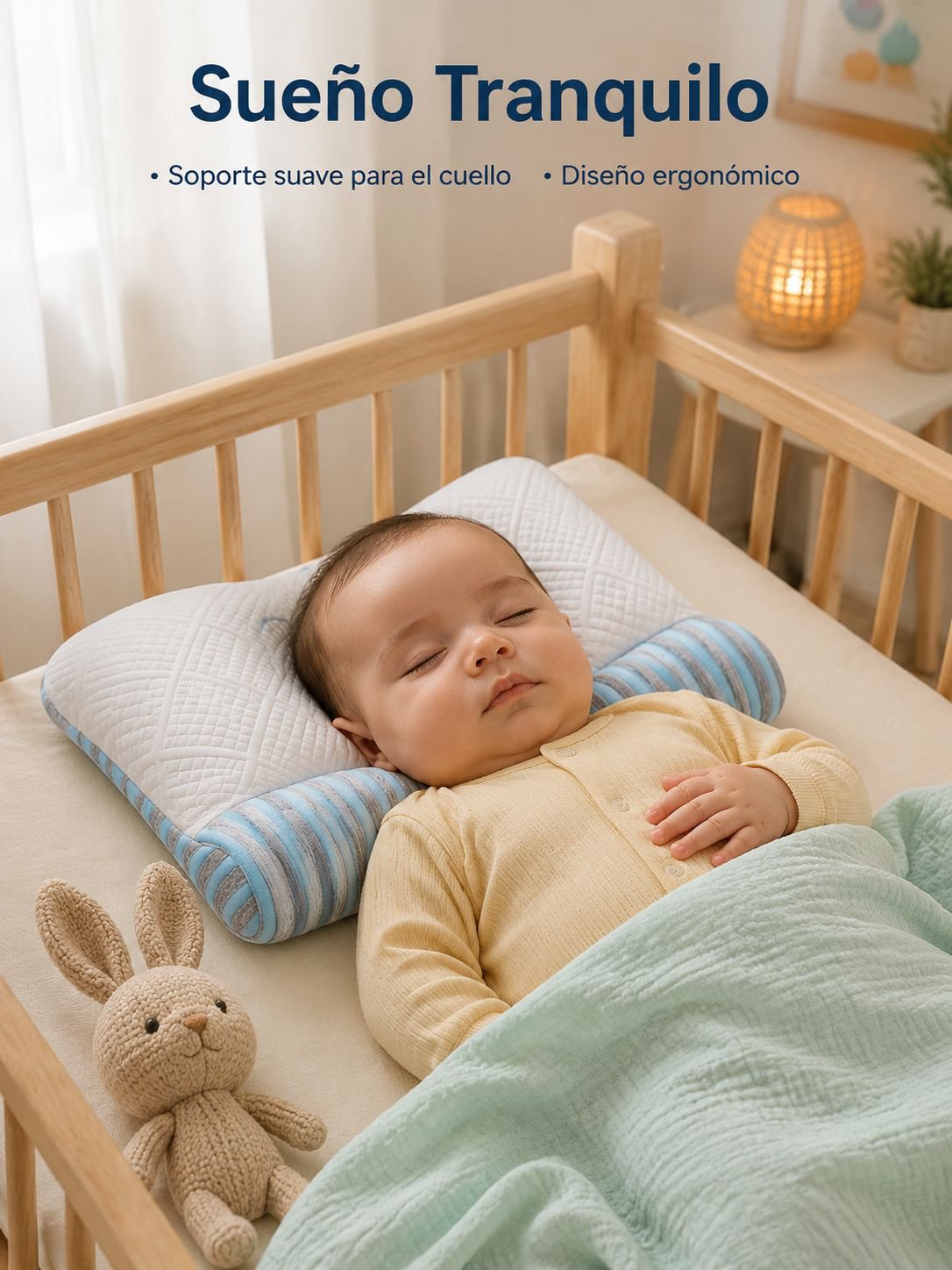 Almohada de plumas y terciopelo