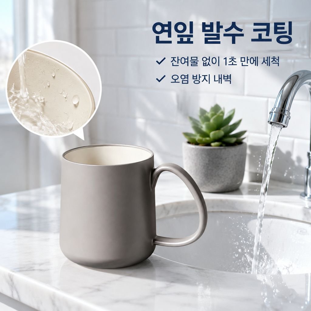 가정용 곰팡이 방지 항균 구강컵 식품급 양치컵
