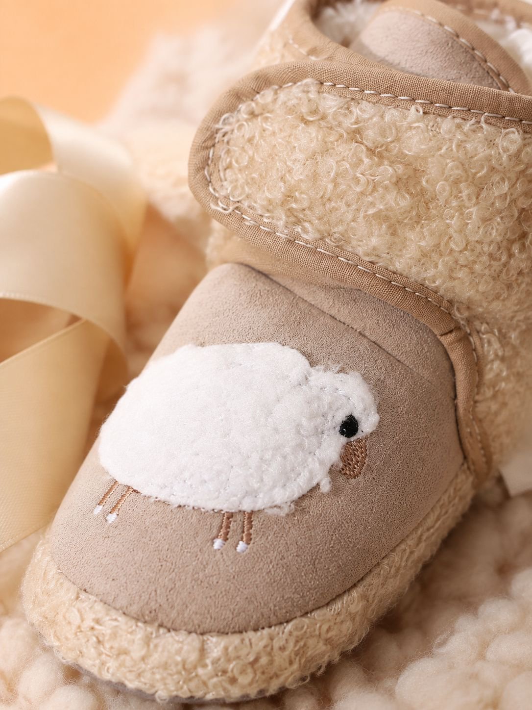 Botitas de nieve cálidas y adorables para bebés de 0 a 1 año