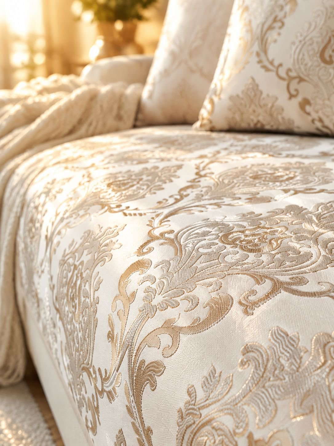 Sofakissen im modernen Stil mit eleganter Textur