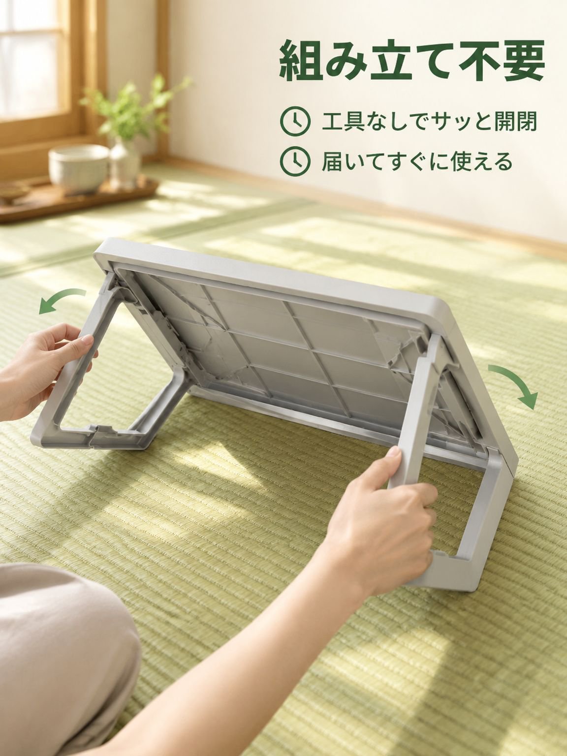 寮生活に最適・折りたたみ式学習デスク