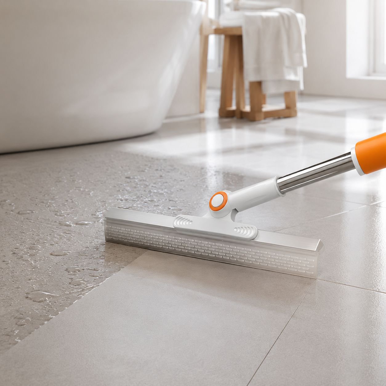 Multifunctional double-sided magic water broom cleaning hardwood floor