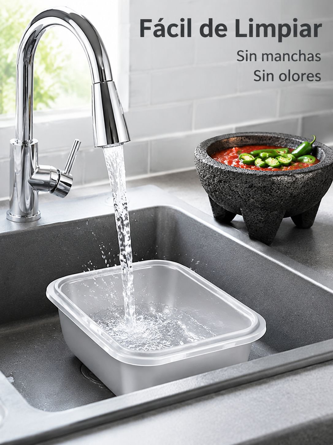 Stainless Steel Airtight Food Storage Container