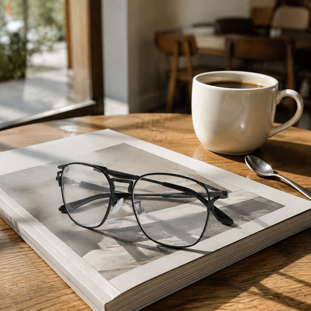 High-definition vision presbyopic eyewear
