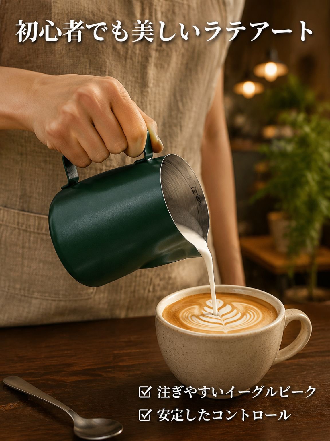 ステンレスハンドドリップコーヒーポット