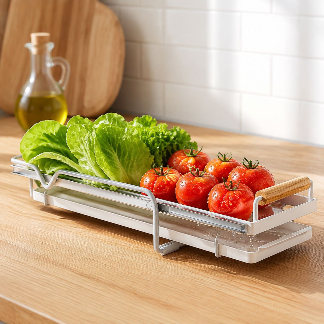 Multifunctional Anti-slip Kitchen Draining Rack