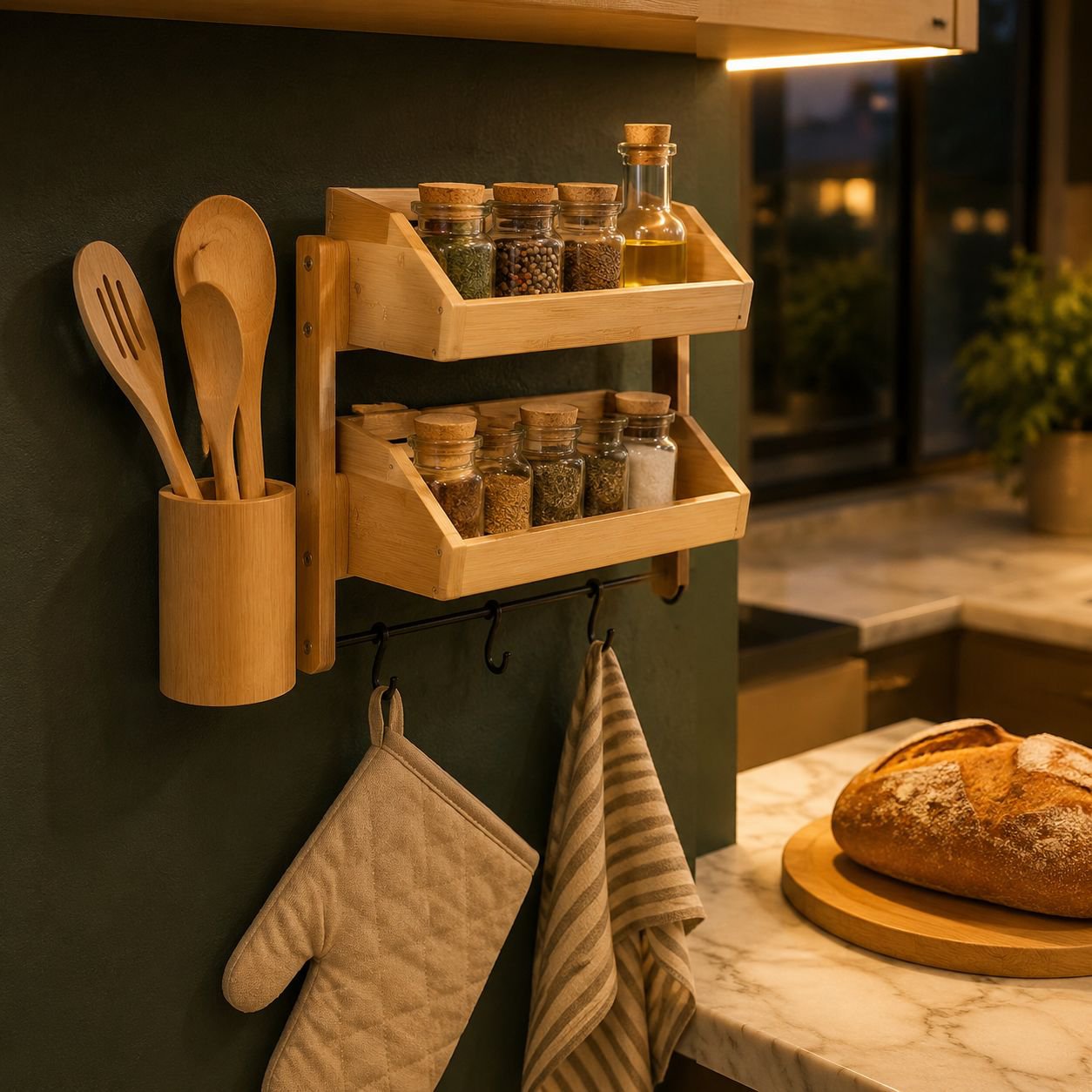 Durable and stylish wall hanging storage solution