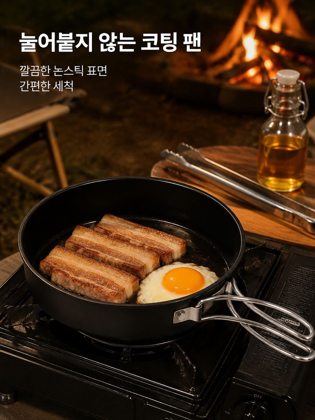 야외 캠핑 냄비