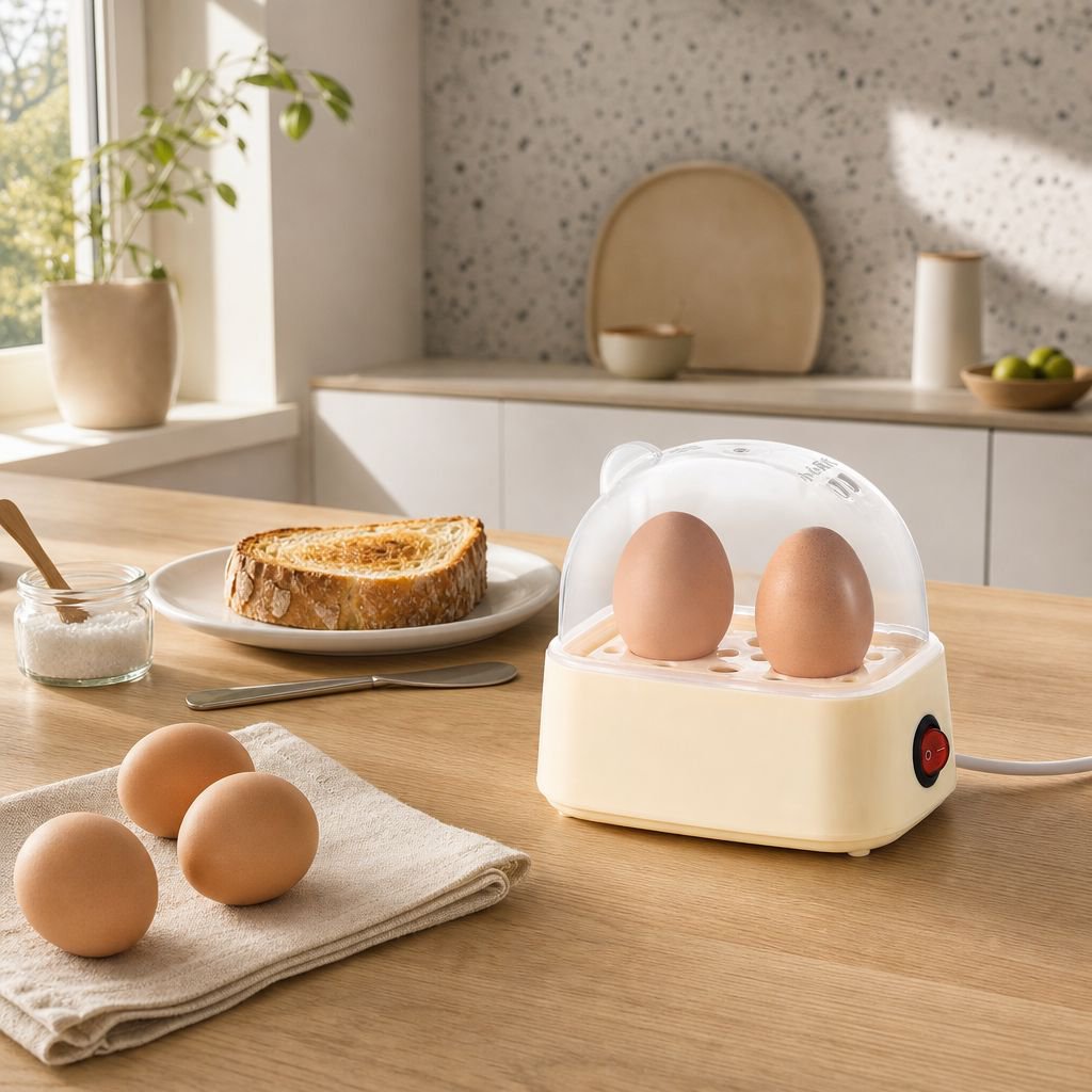 Tragbarer Frühstücks-Eierdämpfer