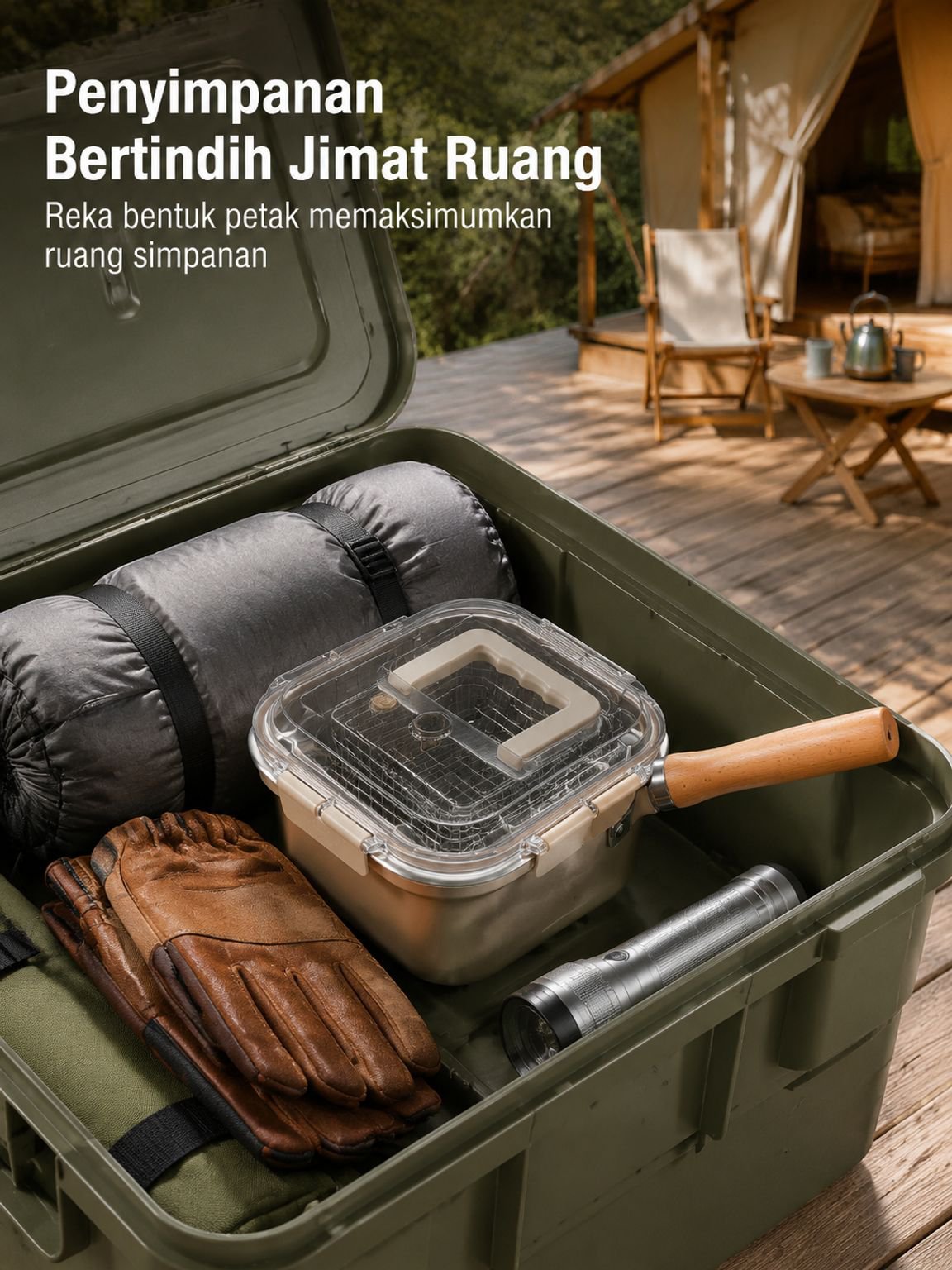 Square Outdoor Cooking Pot