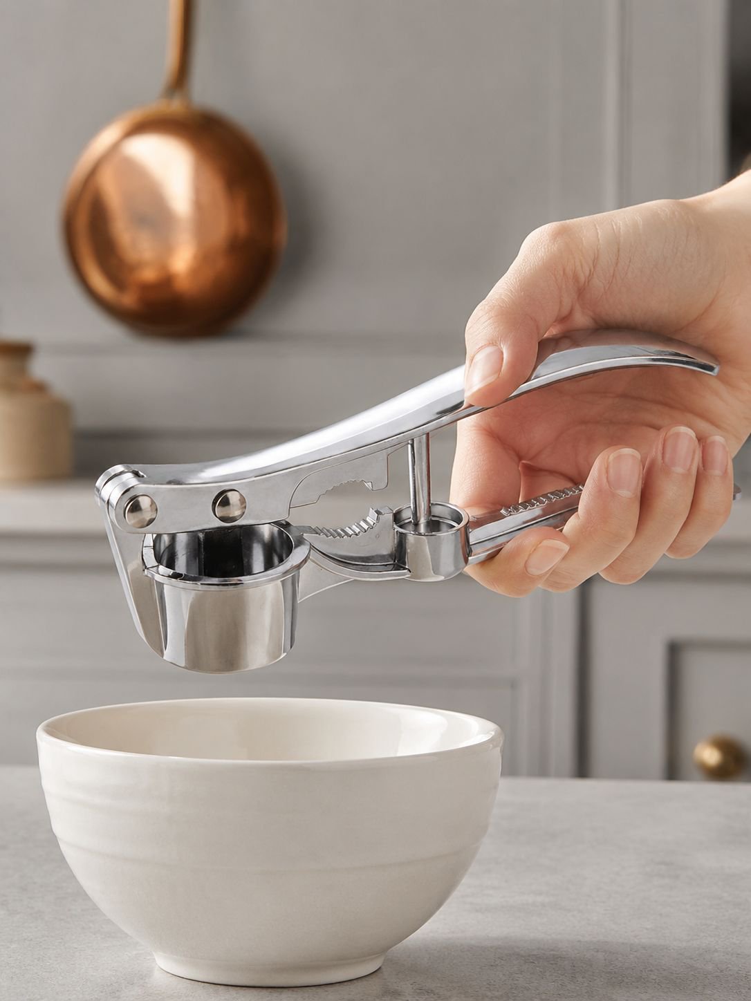 Broyeur d’ail manuel multifonction pour cuisine