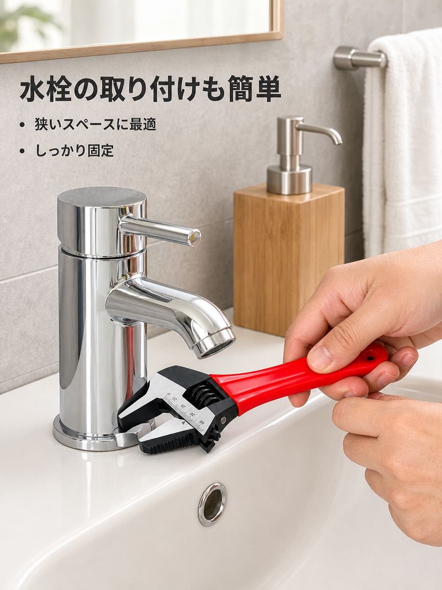 DIYや整備作業に便利な万能レンチ