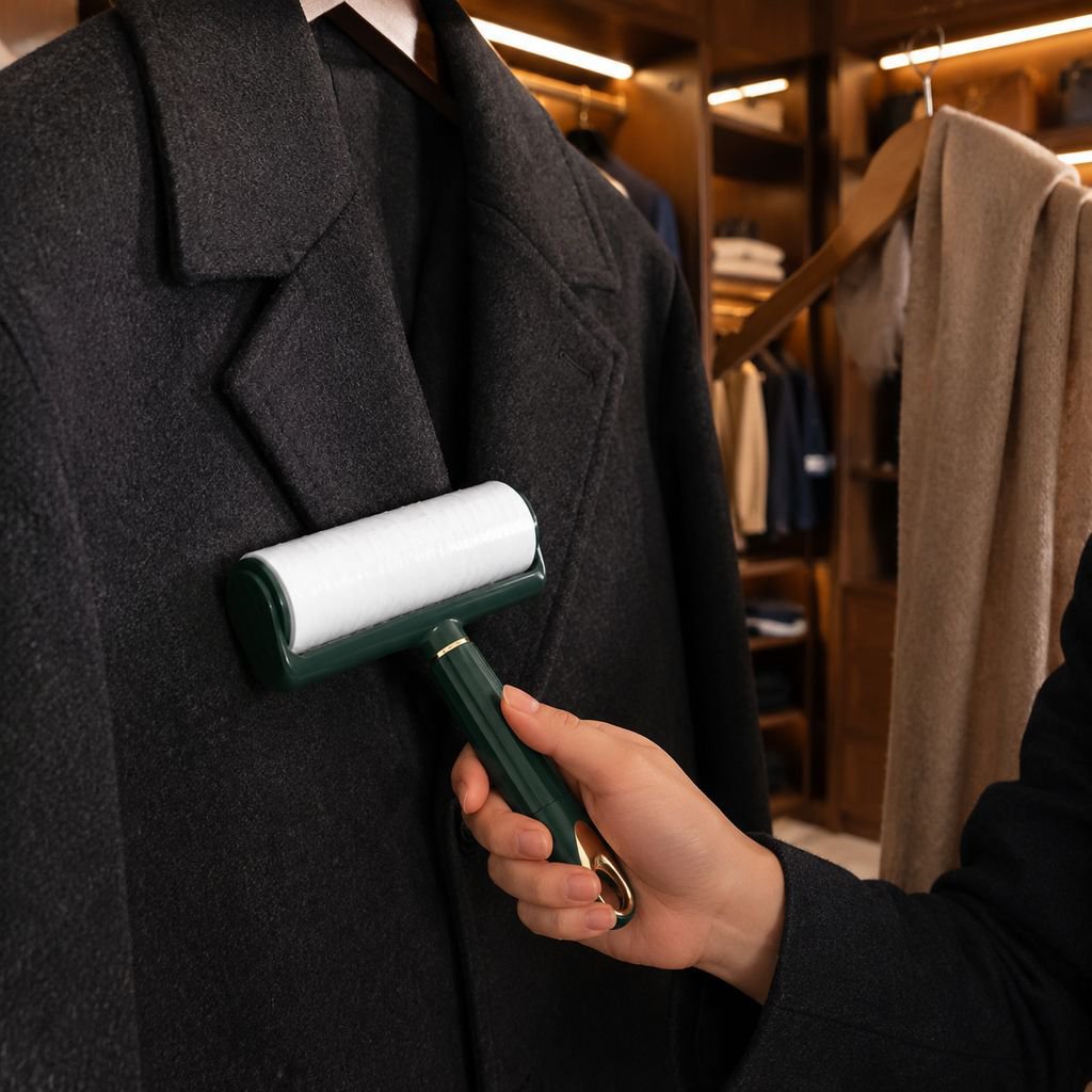 New Luxury Lint Roller for Home Use, Large Size, Removes Lint from Clothes and Pets