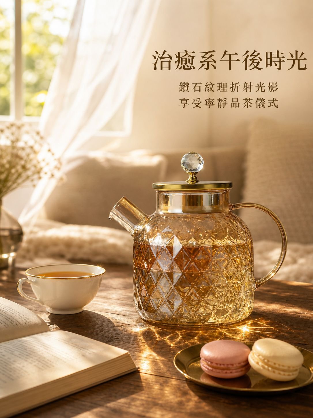 耐熱玻璃茶壺