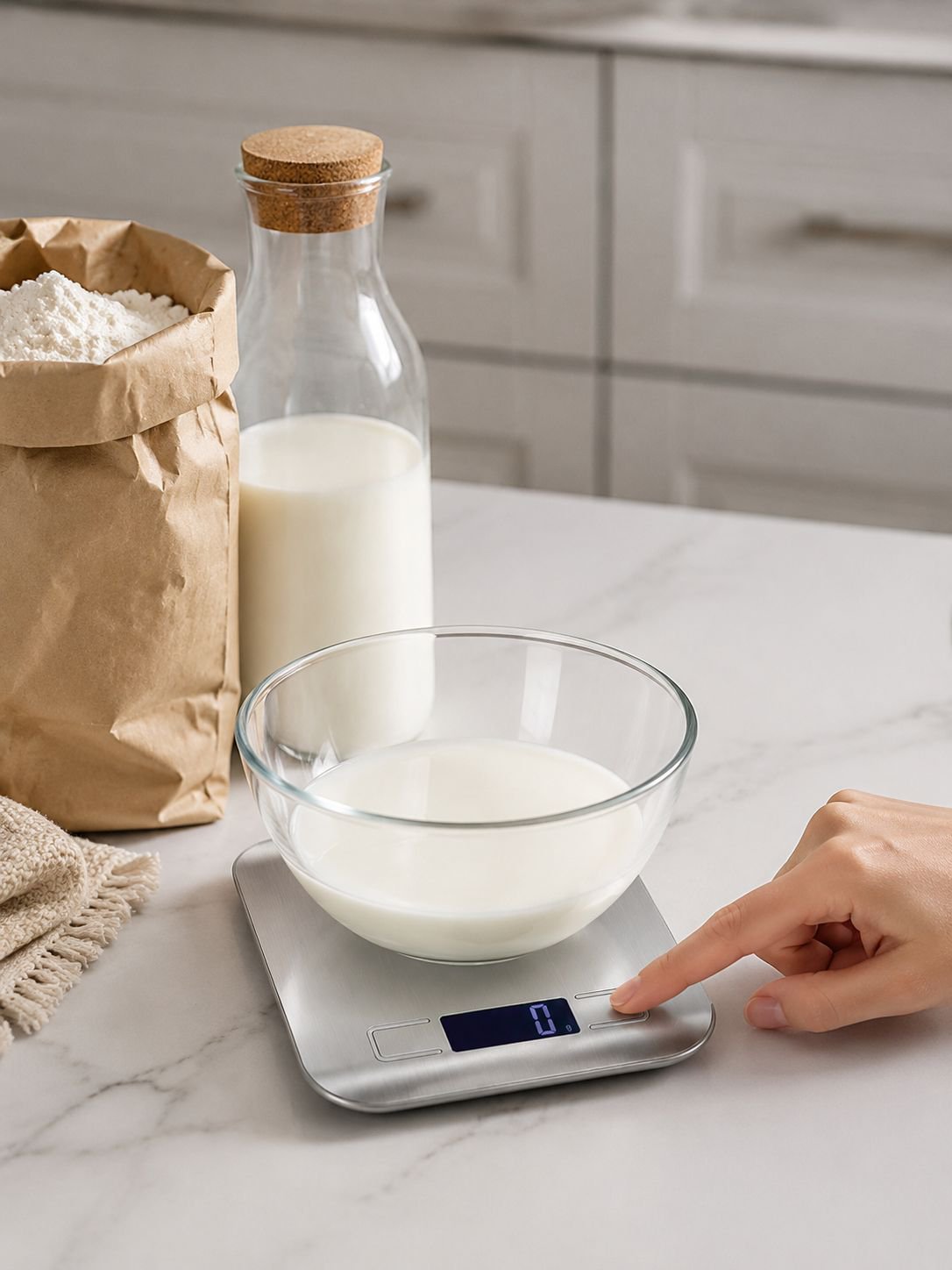 Báscula digital resistente al desgaste para cocina