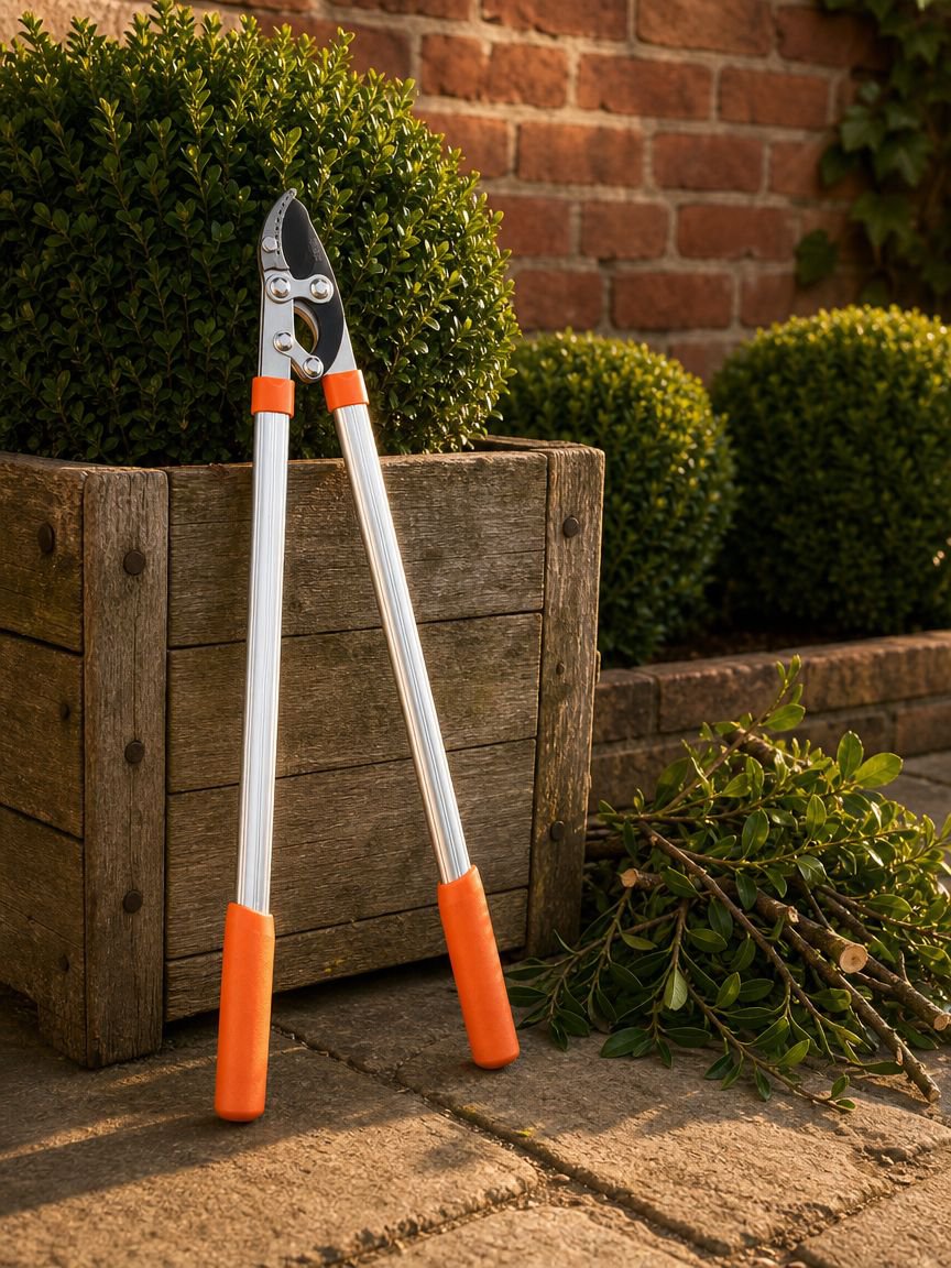 Efficient garden pruning scissors for flowers and trees