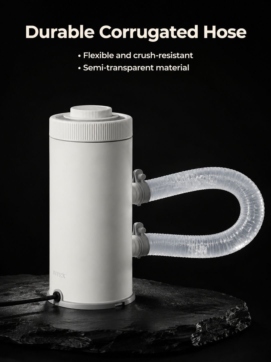 Aquarium filter pump suitable for freshwater and saltwater tanks
