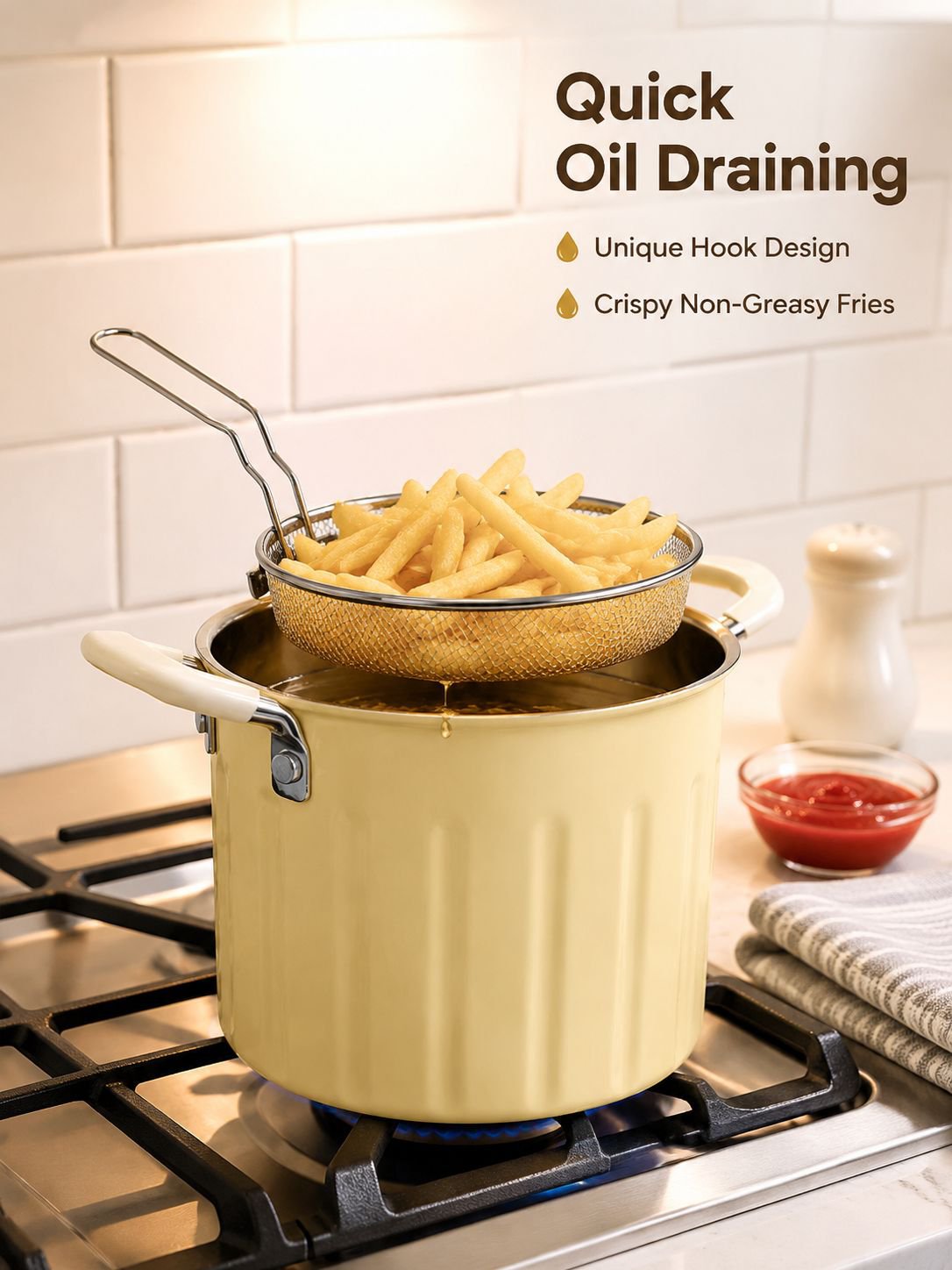 Household Deep Fryer and Soup Maker
