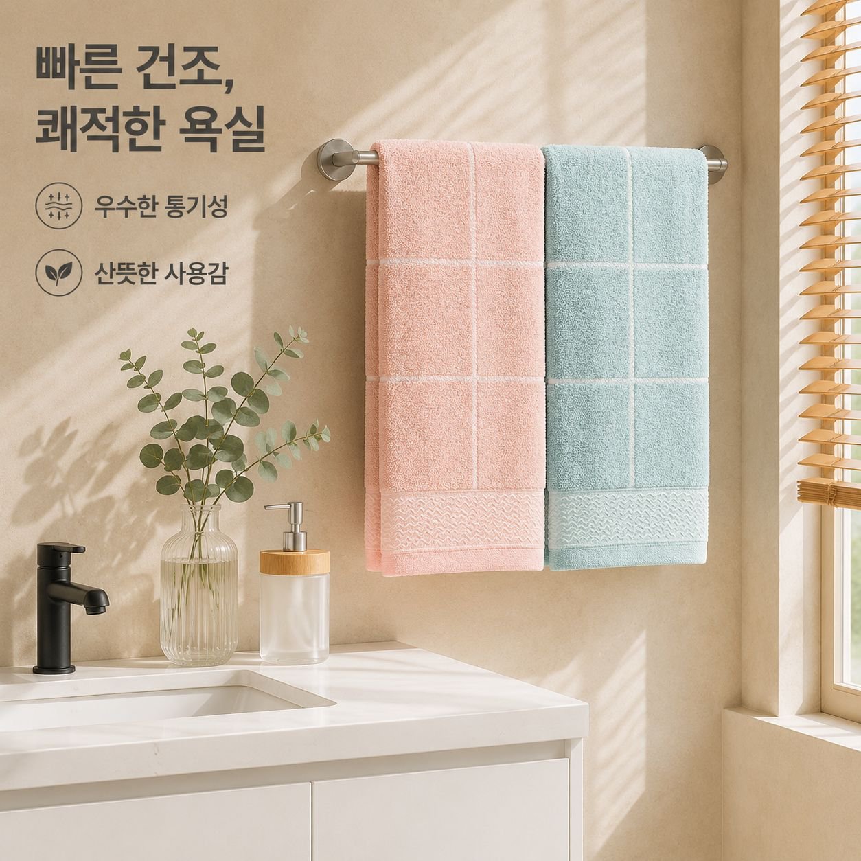 가정용 좋은 면 흡수력 목욕타월