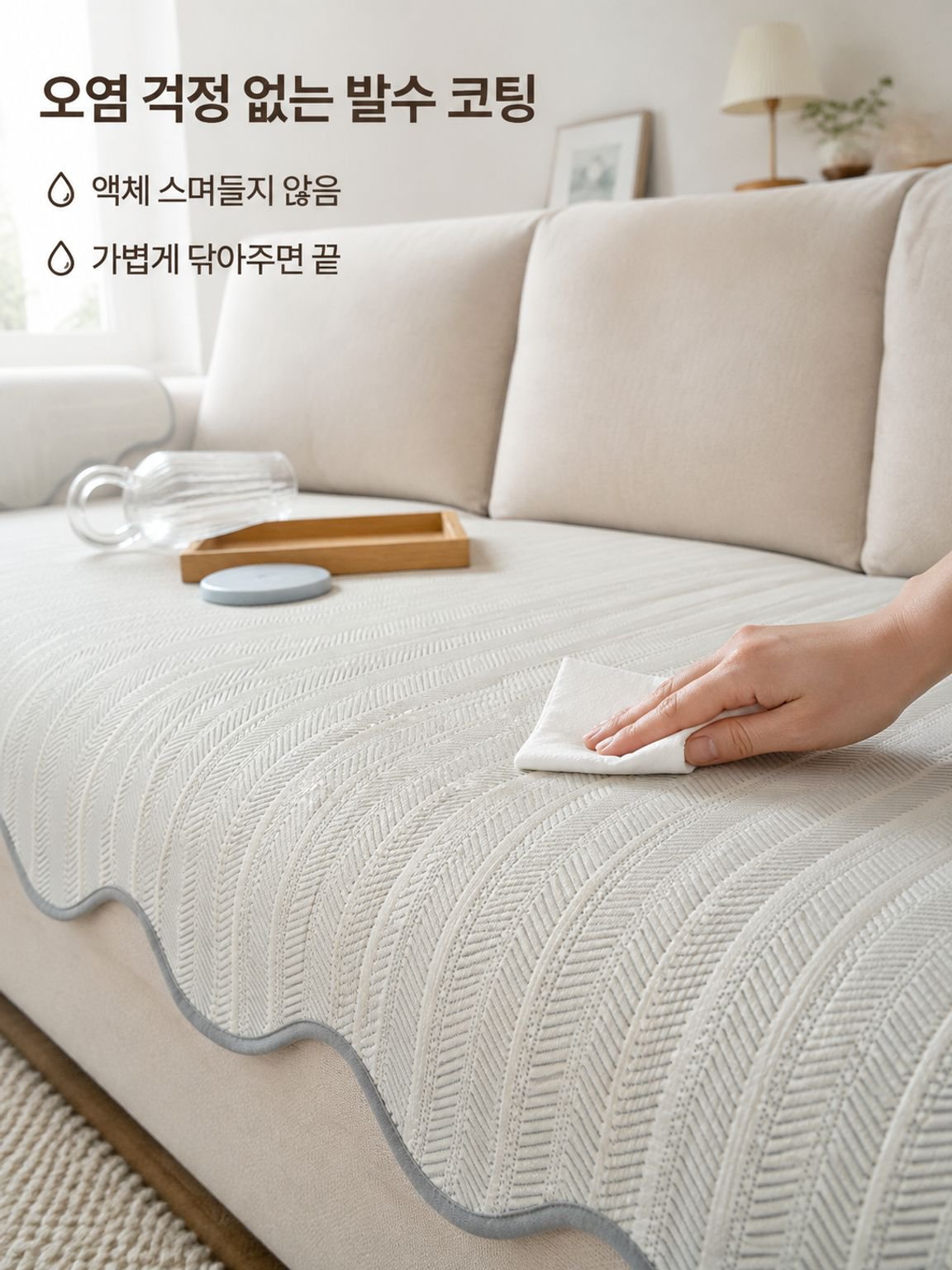 미끄럼 방지 소파 쿠션