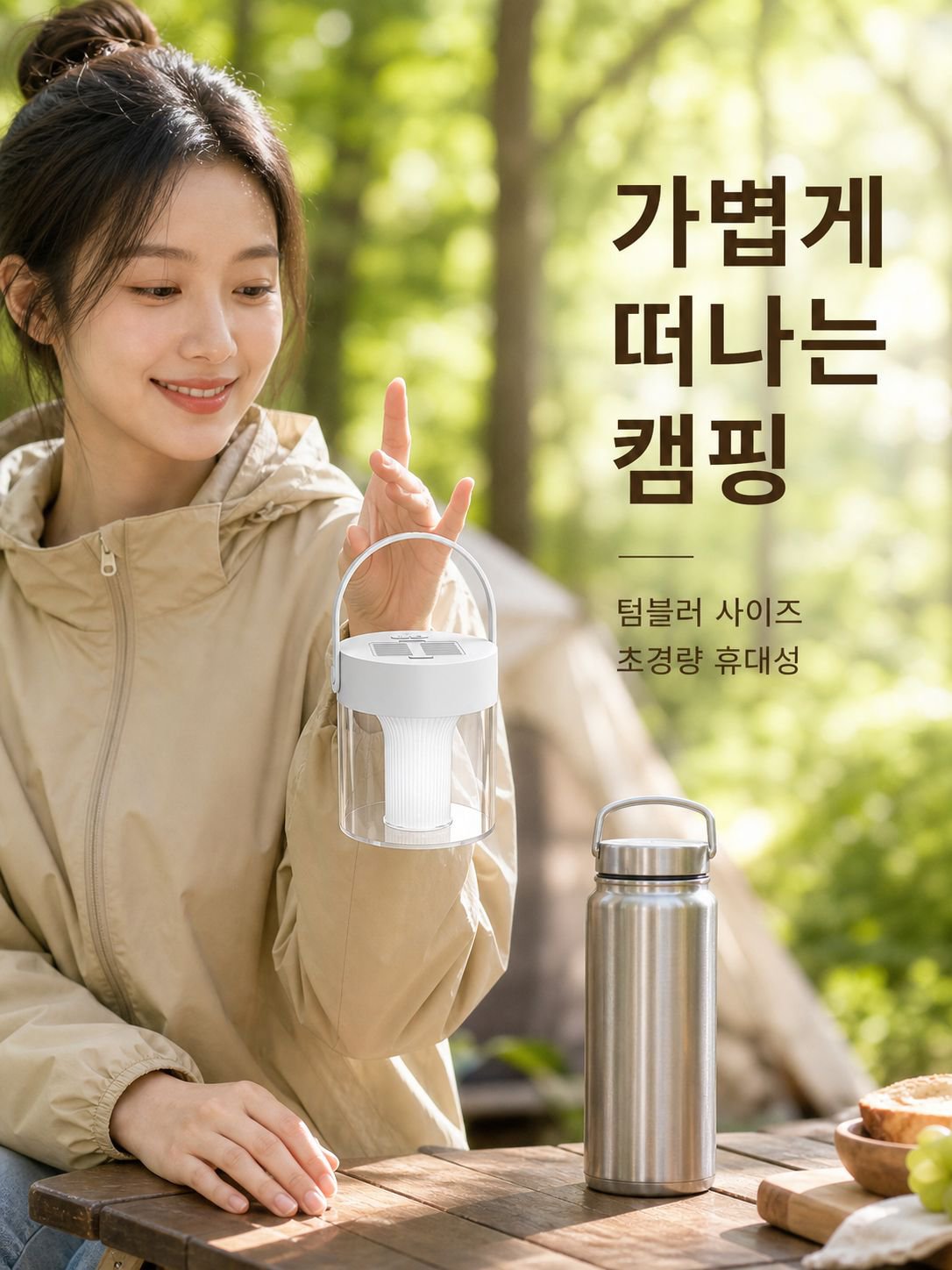 야외 모기 퇴치 휴대용 캠핑등