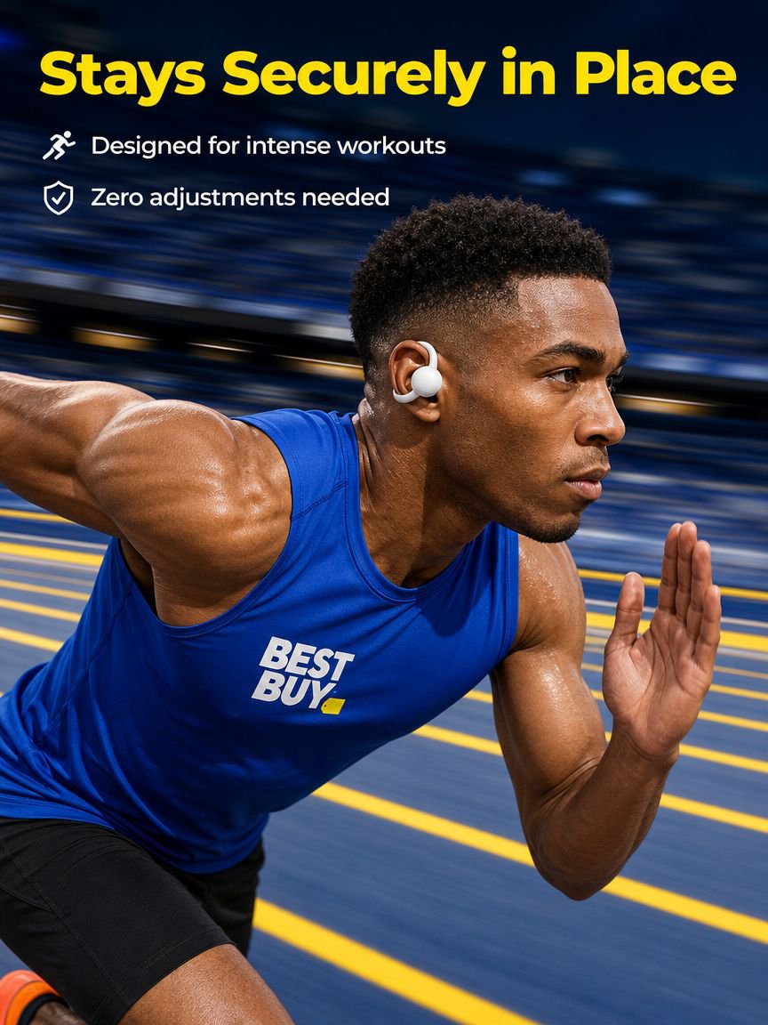 Long battery life portable Bluetooth headphones