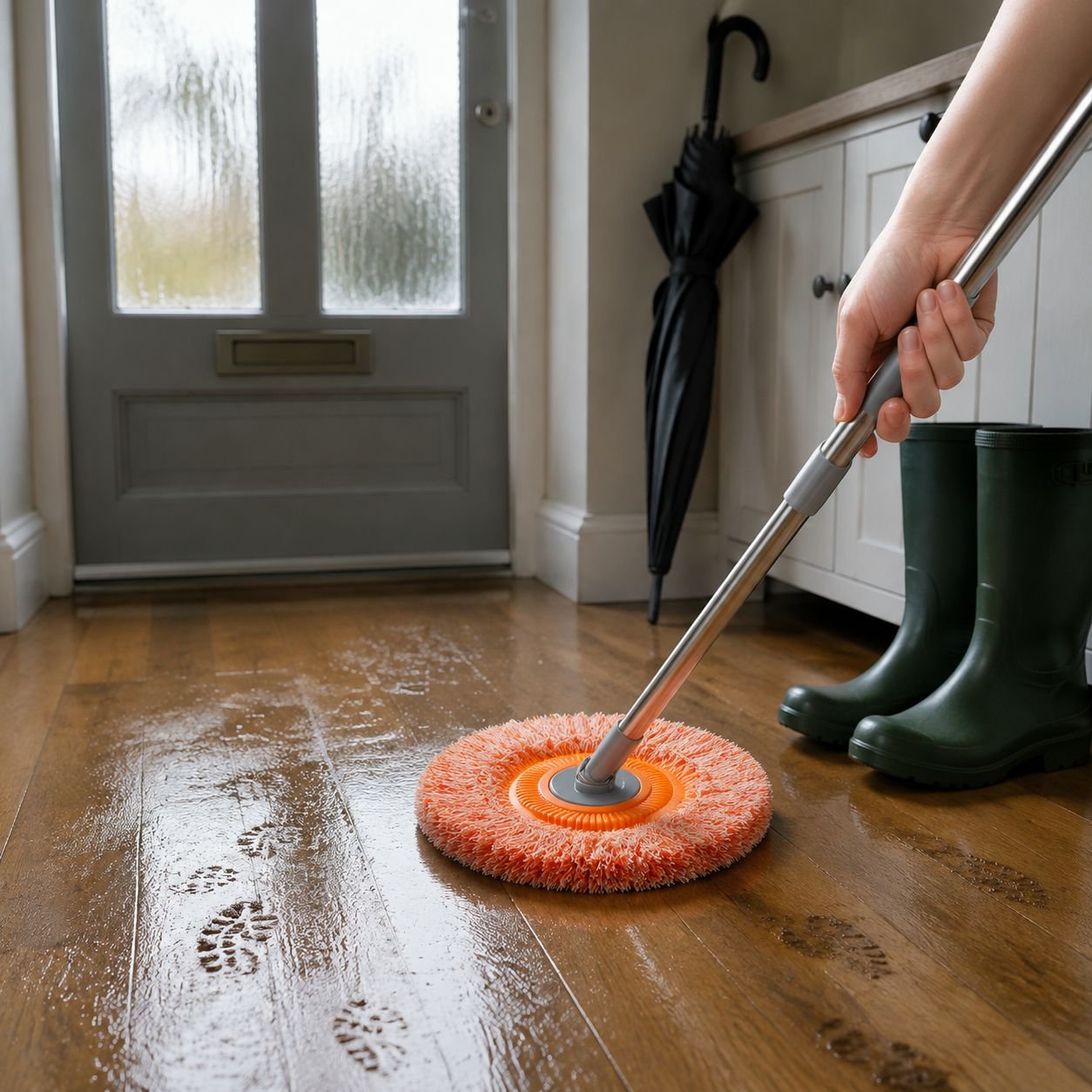 Multi-purpose sunflower mop for car wash