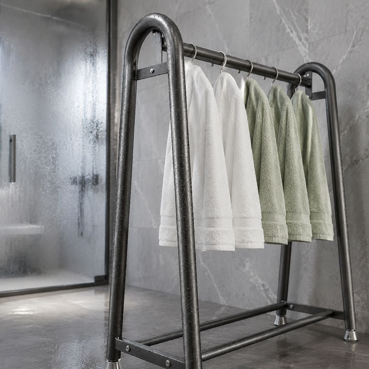 Clothing and shoe storage rack for home use