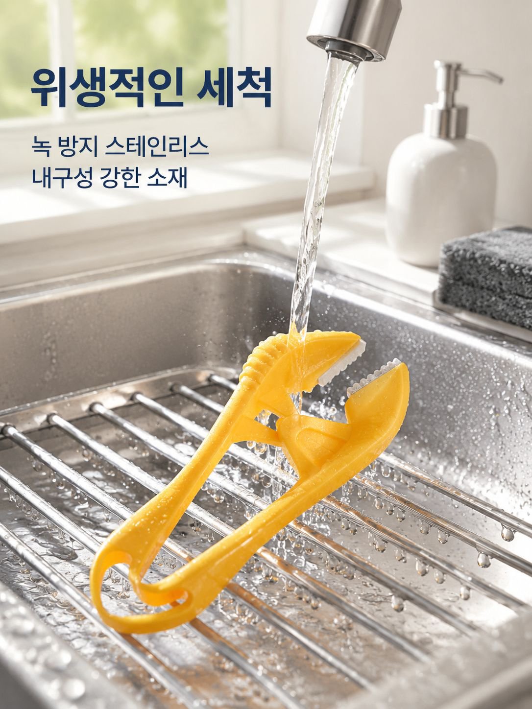 스테인리스 마늘 껍질 벗기기