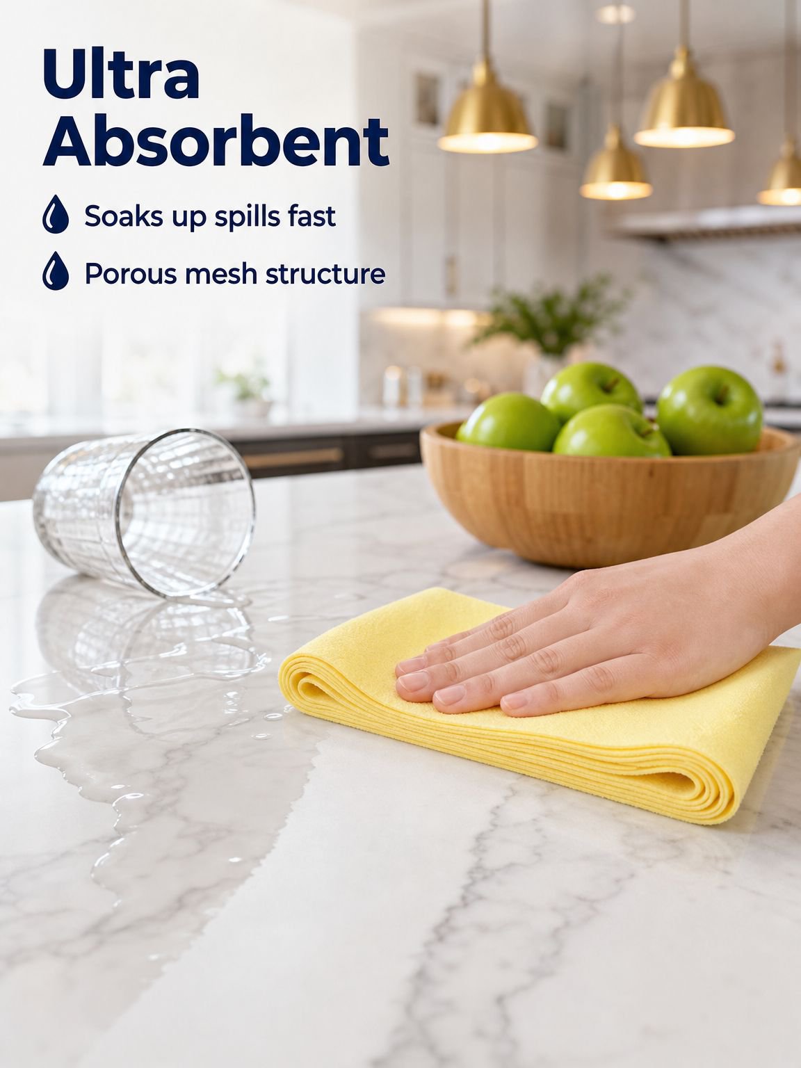 Thickened Loofah Non-stick Oil Cloth