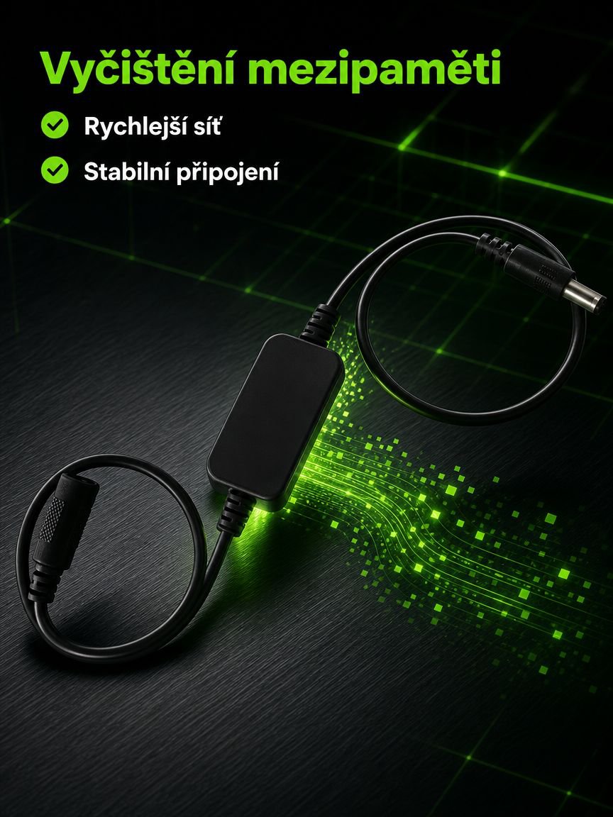Automatický vypínač napájení pro router s 72hodinovým časovačem