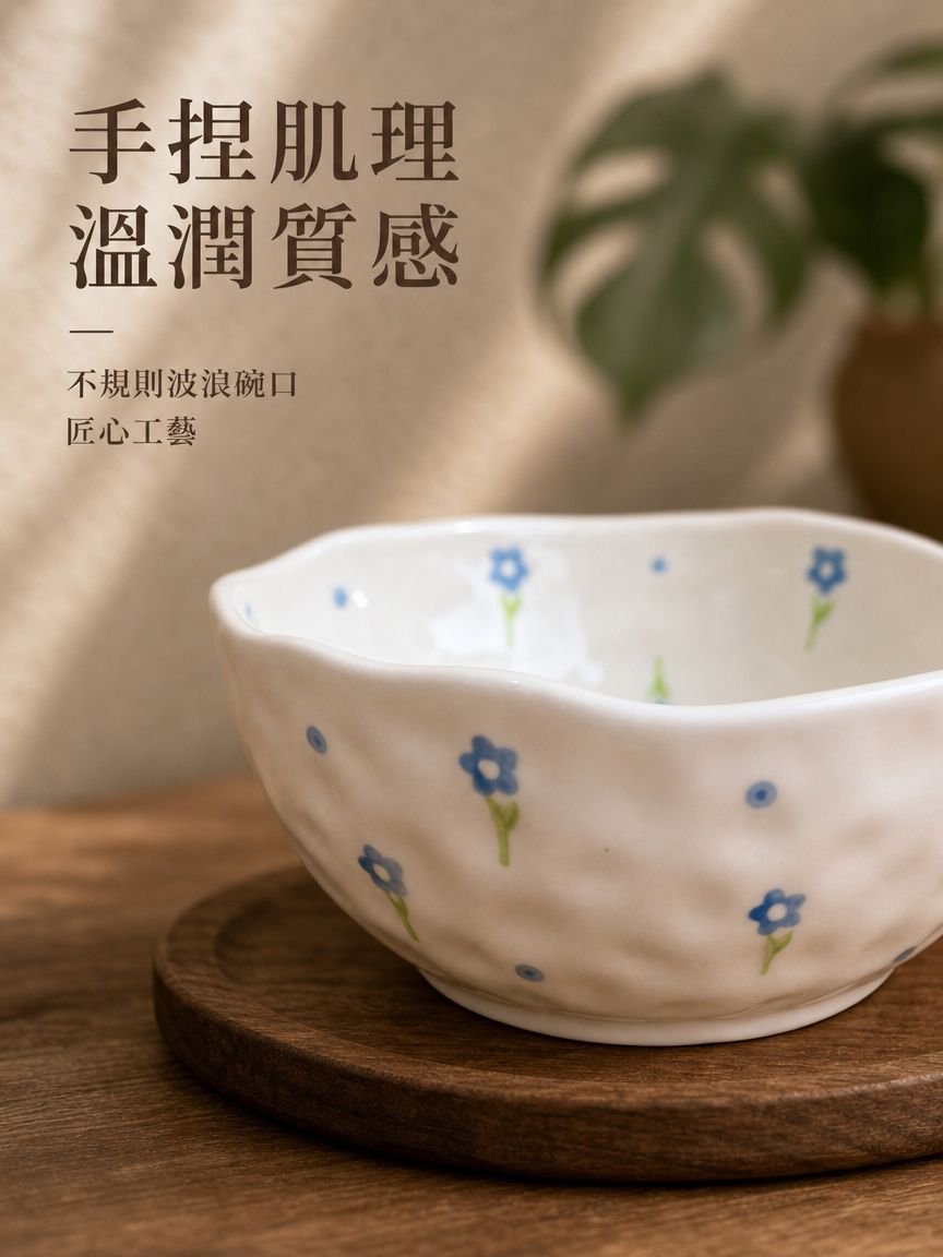 不規則陶瓷碗