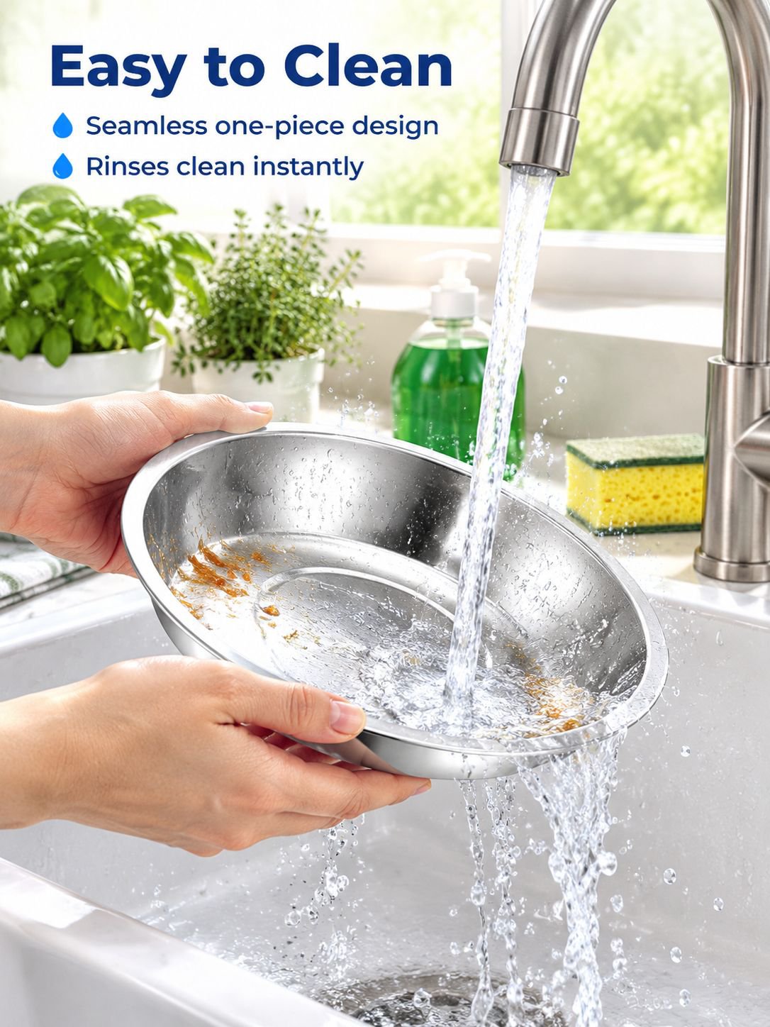 Stainless steel tray