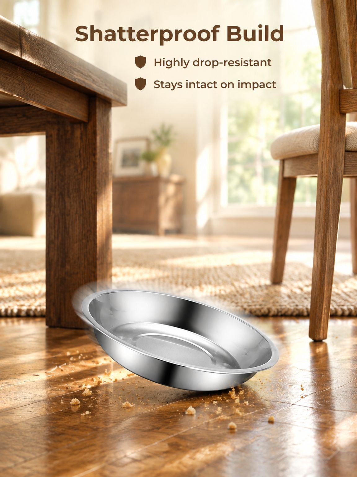 Stainless steel tray