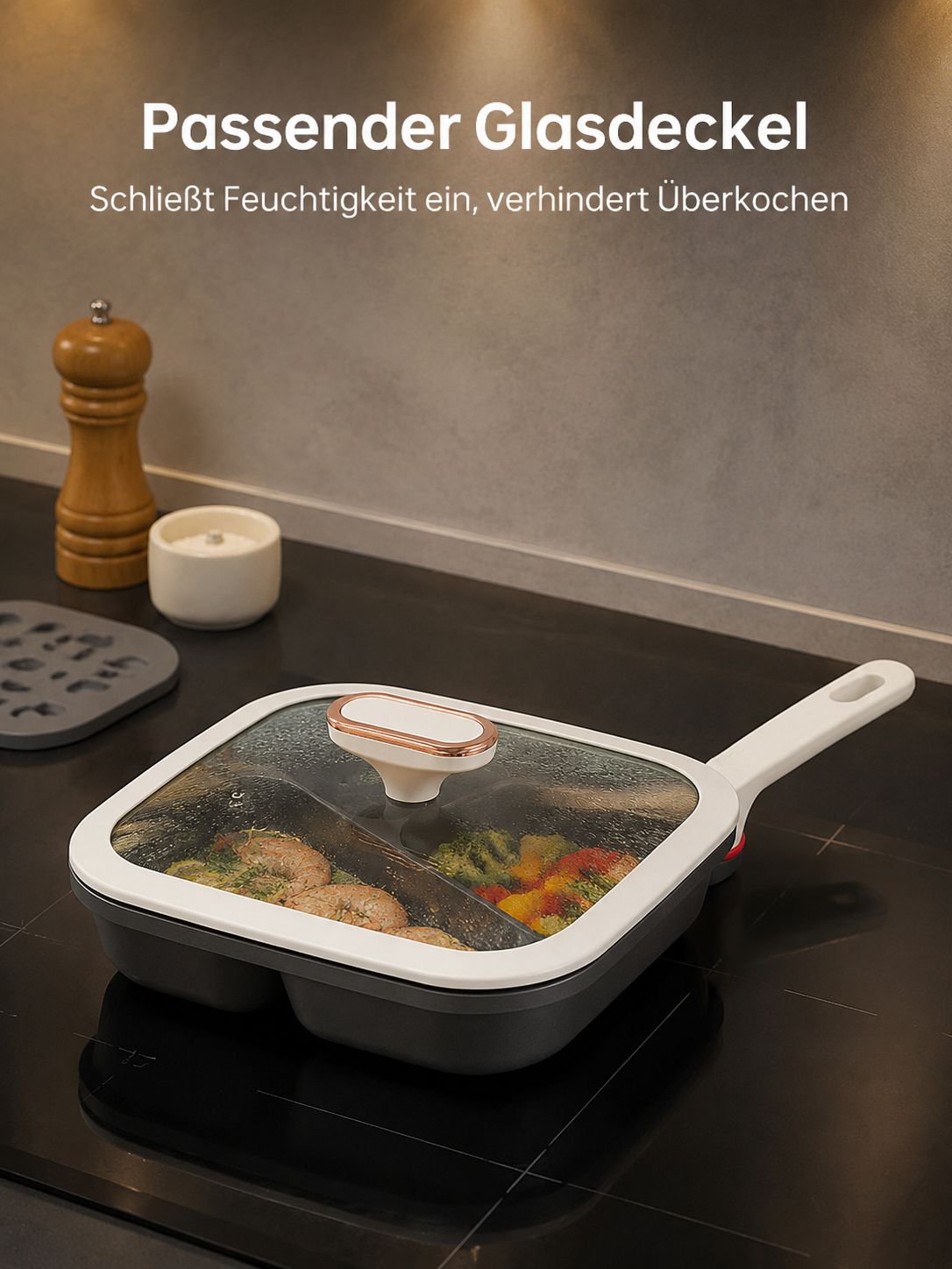 Praktische Bratpfanne für die Haushaltsküche