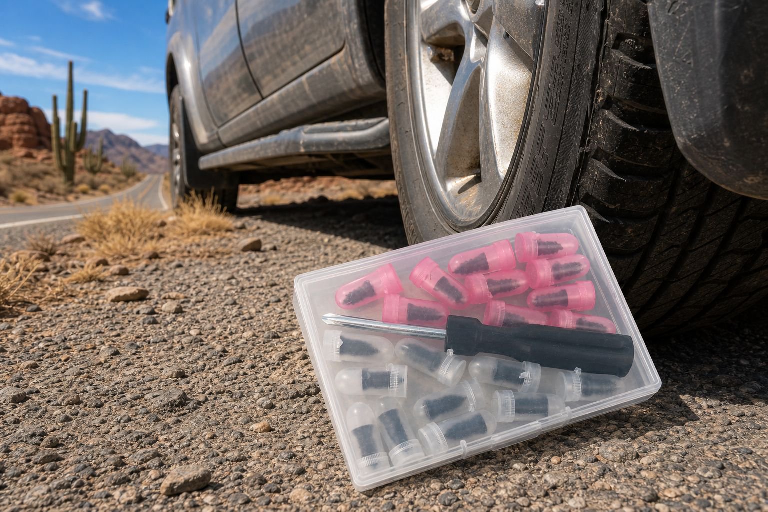 Car & Motorcycle Vacuum Tire Quick Repair Mushroom Plug Tool
