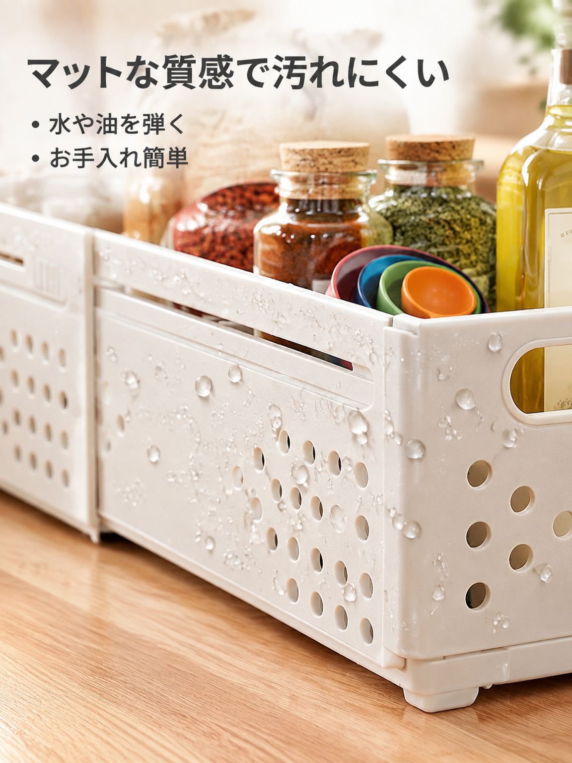 すっきりした暮らしをサポートする整理ボックス