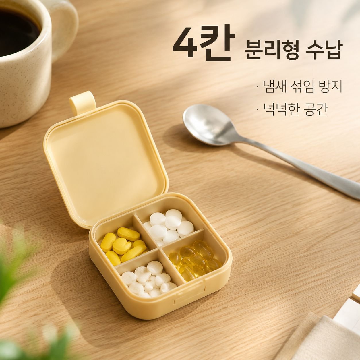 분리형 휴대용 미니 약통