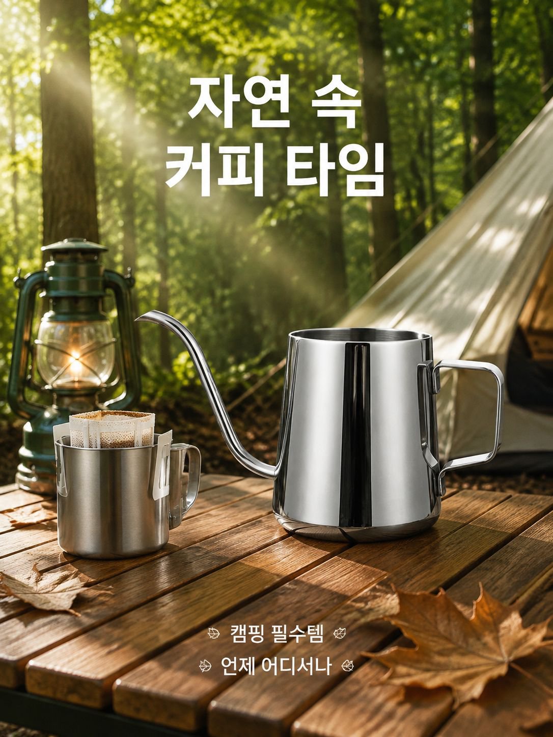 휴대용 드립백 핸드드립 커피포트