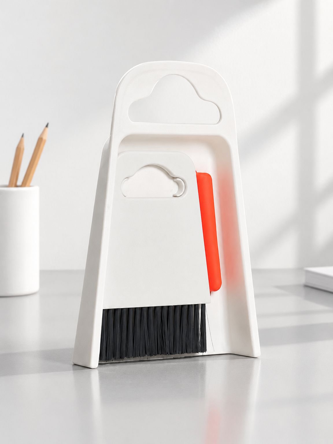 Mini Desktop Broom and Dustpan Set