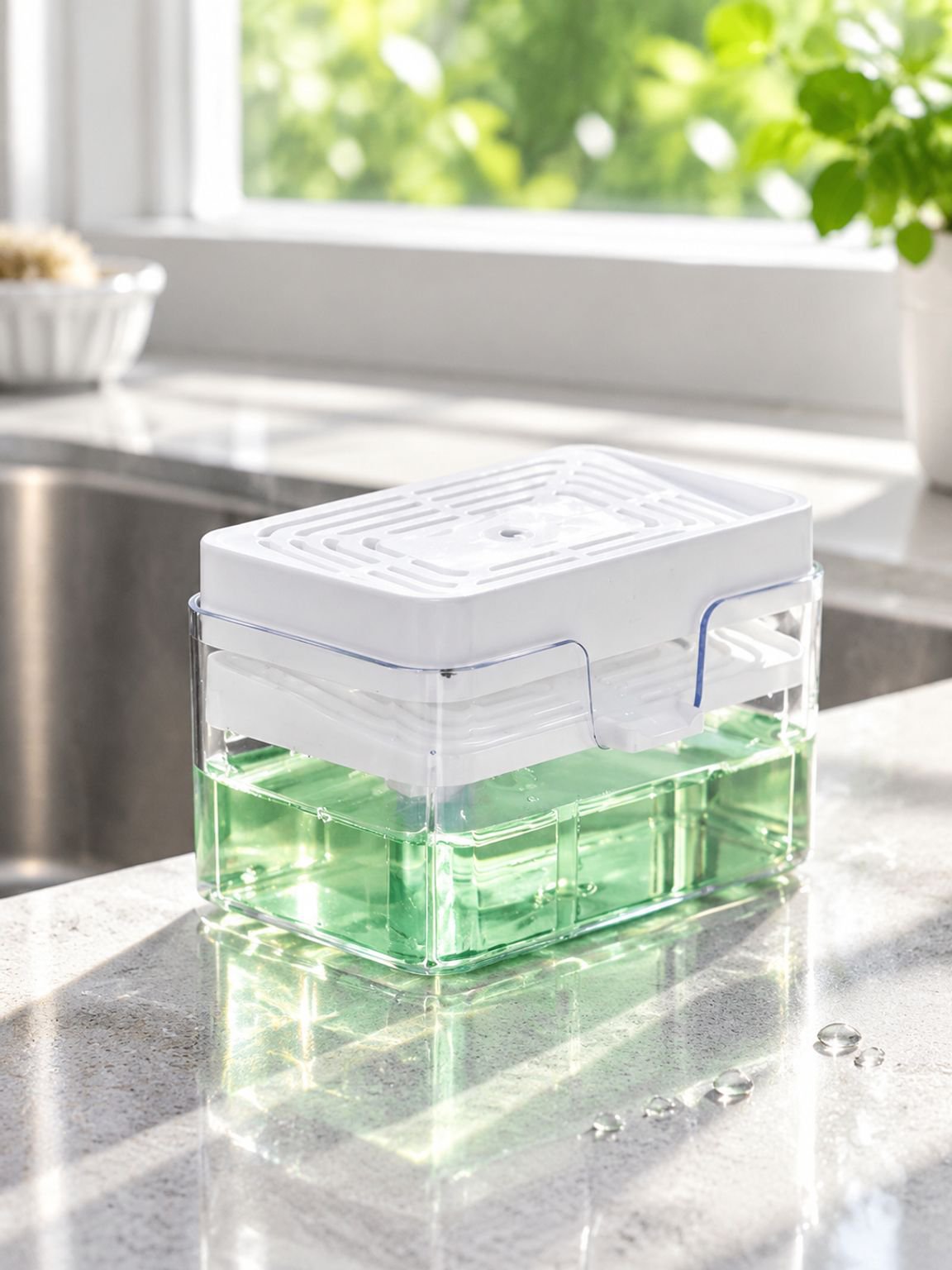 Creative Press Soap Dispenser