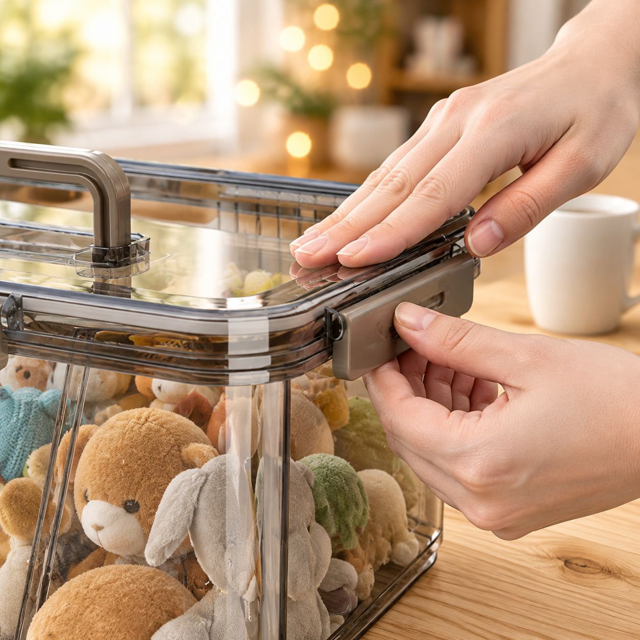 Box is perfect for organizing and storing household items