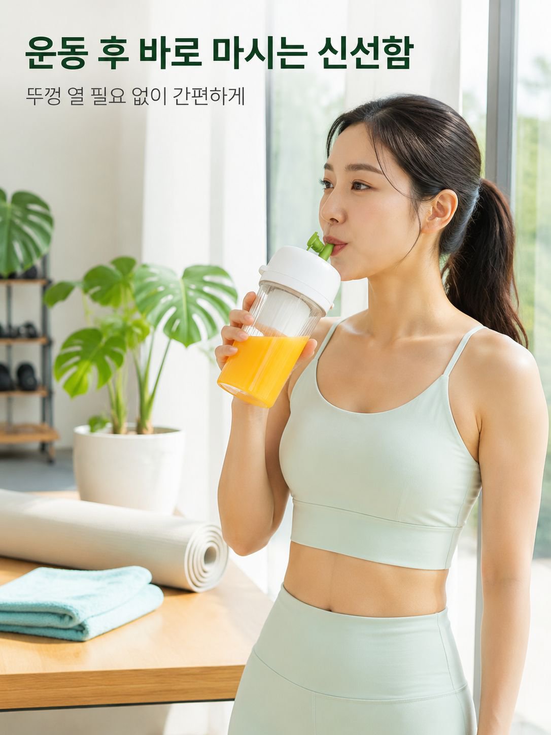 간편 착즙기 소형 가전제품