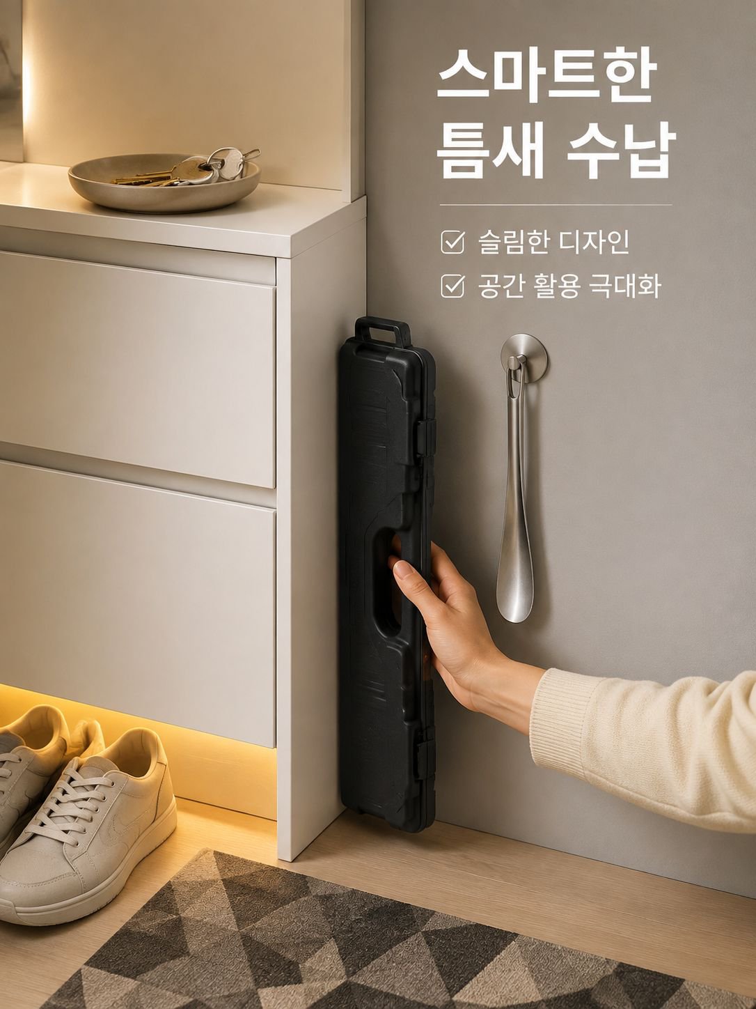 블랙박스 8016 다기능 가정용 수리 공구 박스 세트 (16종)